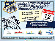 Seletiva de voleibol feminino em Diadema - SP 12/12