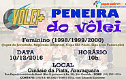 Peneira Feminina em Araraquara - SP 10/12