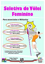 Seletiva feminina no clube Banespa - SP 13-16/12