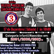 Seletiva Masculina de voleibol no clube Chácara 3 Irmãos em Diadema-SP 17/12