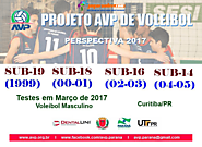 Seletiva masculina de voleibol Curitiba - PR Março