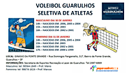 Seletiva de vôlei Pref, Guarulhos - SP 30-31/01