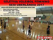 Seletiva voleibol feminino em Uberlândia - MG 13/02