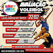 Peneira de vôlei feminino e masculino em São José dos Pinhais - PR 22/02