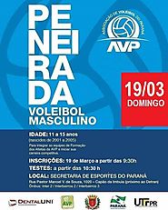 Peneira de voleibol masculino em Curitiba - PR 19/03