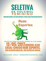 Seletiva de voleibol feminino em Curitiba 13/05