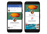 Facebook rolls out a personalized Olympics section in the News Feed, plus Olympic filters and frames