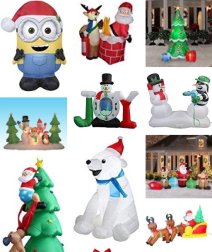 inflatable christmas decorations a listly list inflatable christmas decorations a listly list