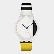 Mondrian White Watch