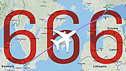 This Flight Tracker Site Is Dropping Some Funny Friday the 13th Tweets About Flight 666 Going to 'HEL'