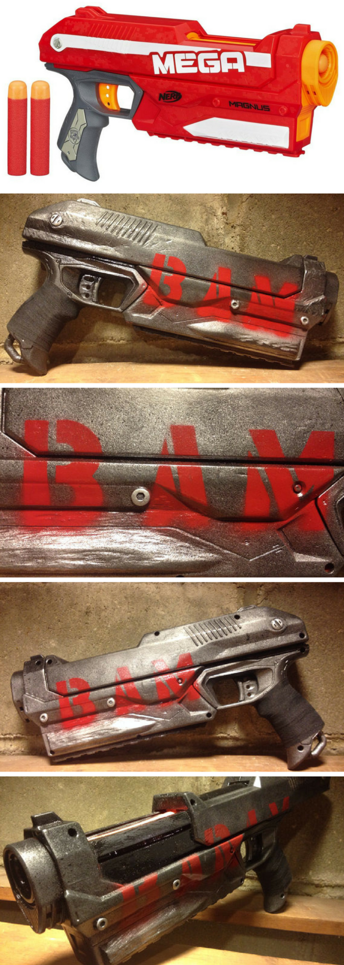 Painted Nerf Guns Look Like They Come From The Future A Listly List