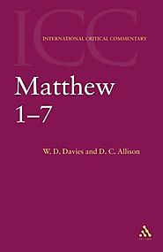 Matthew (three volumes; ICC)