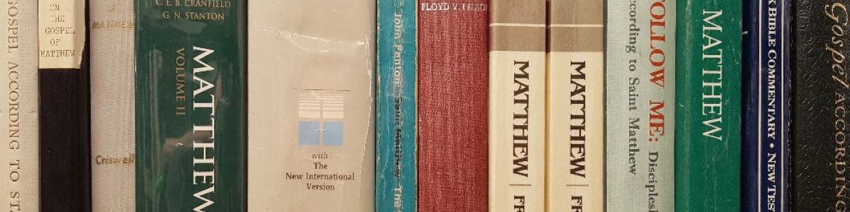 Headline for Best Bible Commentaries on Matthew