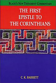 The First Epistle to Corinthians (BNTC)