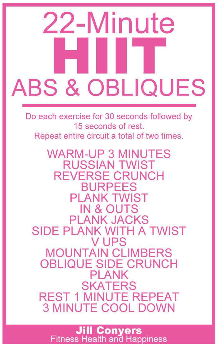 hiit workout at home for belly fat