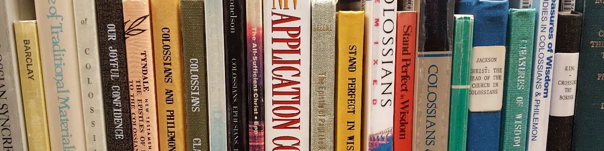 Headline for Best Bible Commentaries on Colossians