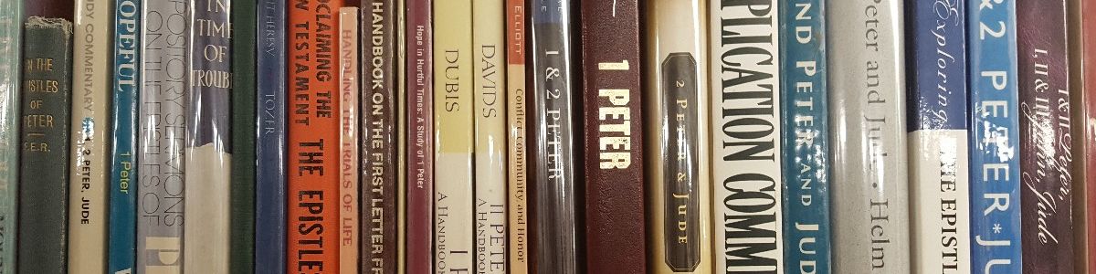 Headline for Best Bible Commentaries on 1 Peter