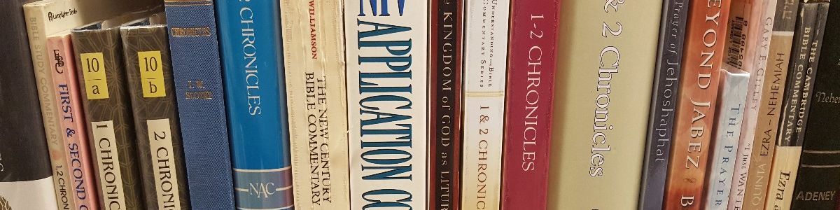 Headline for Best Bible Commentaries on 1 Chronicles
