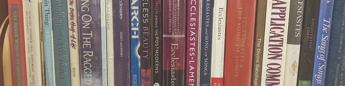 Headline for Best Bible Commentaries on Ecclesiastes