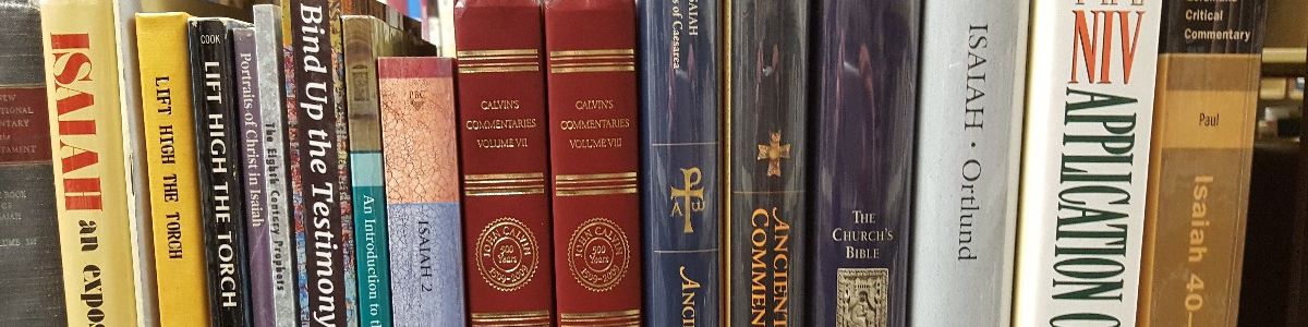 Headline for Best Bible Commentaries on Isaiah