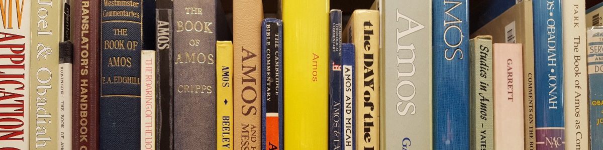 Headline for Best Bible Commentaries on Amos