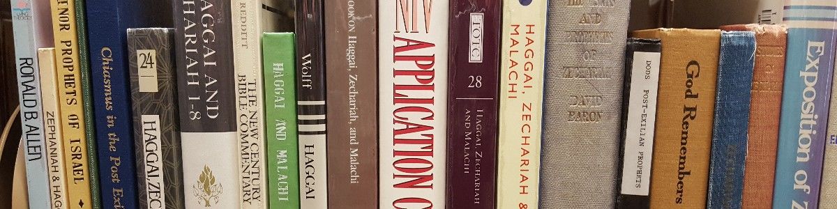 Headline for Best Bible Commentaries on Haggai