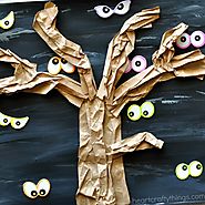 Spooky Tree Halloween Craft