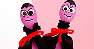 Vampire Wooden Spoon Puppets