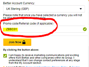 Betfair Promo Code