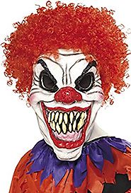 Smiffys Men's Scary Clown Mask