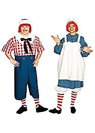 Raggedy Andy And Raggedy Ann Couples Costumes
