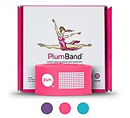The PlumBand Stretch Band for Dance and Ballet – Colors and Sizes for Kids & Adults – Improve Your Splits, Strength, ...