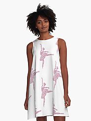 ‘Ballet Dance - Designer Art’ A-Line Dress by ballet-gift