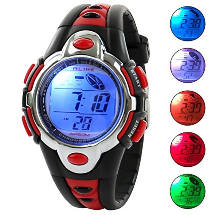 how to set kids digital watch