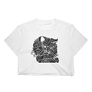 Designer Art “Make Me Smile” – Women’s Crop Top