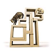KATRIS Modular Cat Tree - 5 Blocks with Different Styles