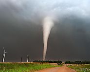 Inside the Tornado! CCTV Footage