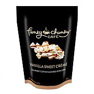 Funky Chunky Café Gourmet Coffee Flavored Popcorn