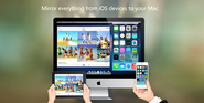 X-Mirage and Airplay Let you play and stream ios devices content to any mac.