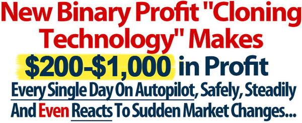 Binary option cloner