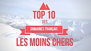 Top 10 des domaines les moins chers de France et l'inverse