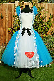 ADULT Alice Handmade Tutu Dress - Birthday, Party, Photo Prop, Pageant, Cosplay