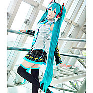 Cosplay Wigs Vocaloid Hatsune Miku Anime Cosplay Wigs 120 CM
