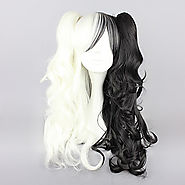 Cosplay Wigs Dangan Ronpa Monokuma Anime Wigs 70 CM