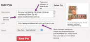 Include Rich Descriptions along with Your Pins