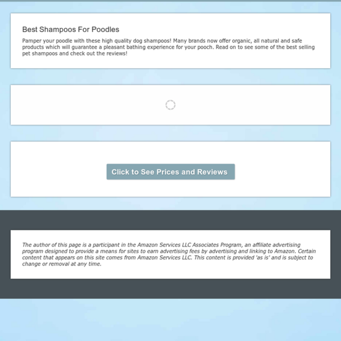 Best Rated Shampoos For Poodles Reviews A Listly List