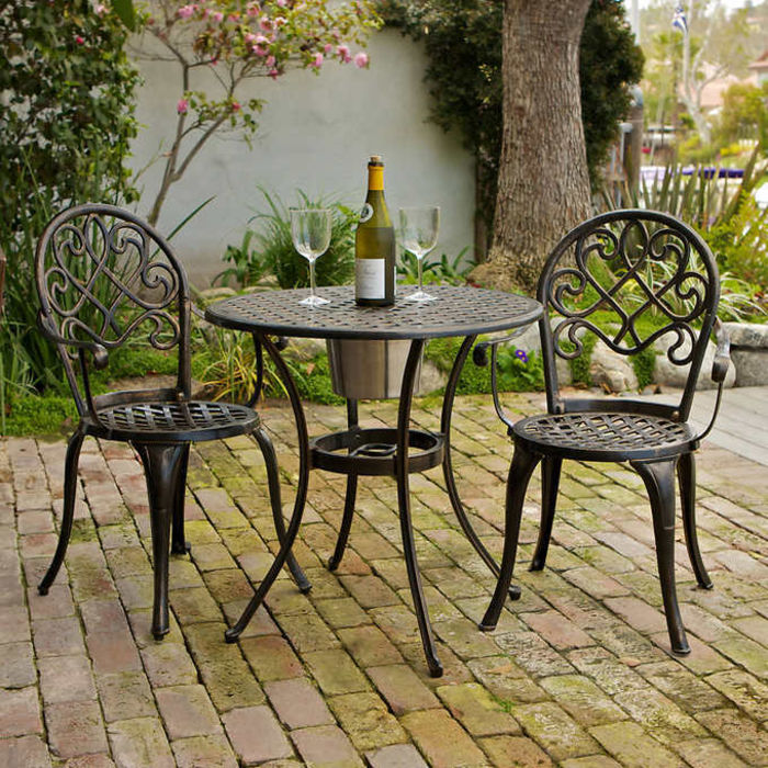 Best Cast Aluminum Outdoor Patio Bistro Furniture Sets | A Listly List