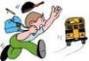 A bus is a vehicle that runs twice as fast when you are after it as when you are in it.