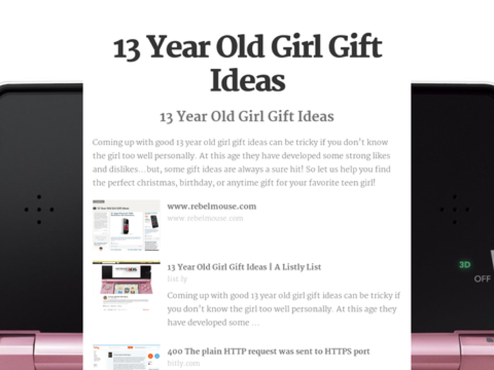 Top 10 Best 13 Year Old Girl Gift Ideas 2016-2017 | A Listly List