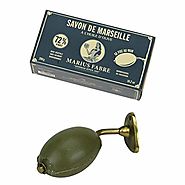 Marius Fabre Olive Oil Soap on Rotary Holder